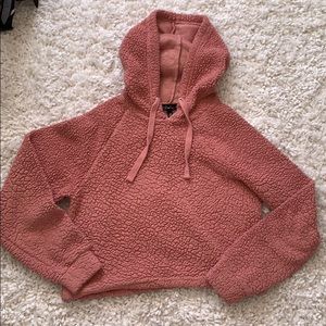 🦋Madrag Sherpa Crop sweater